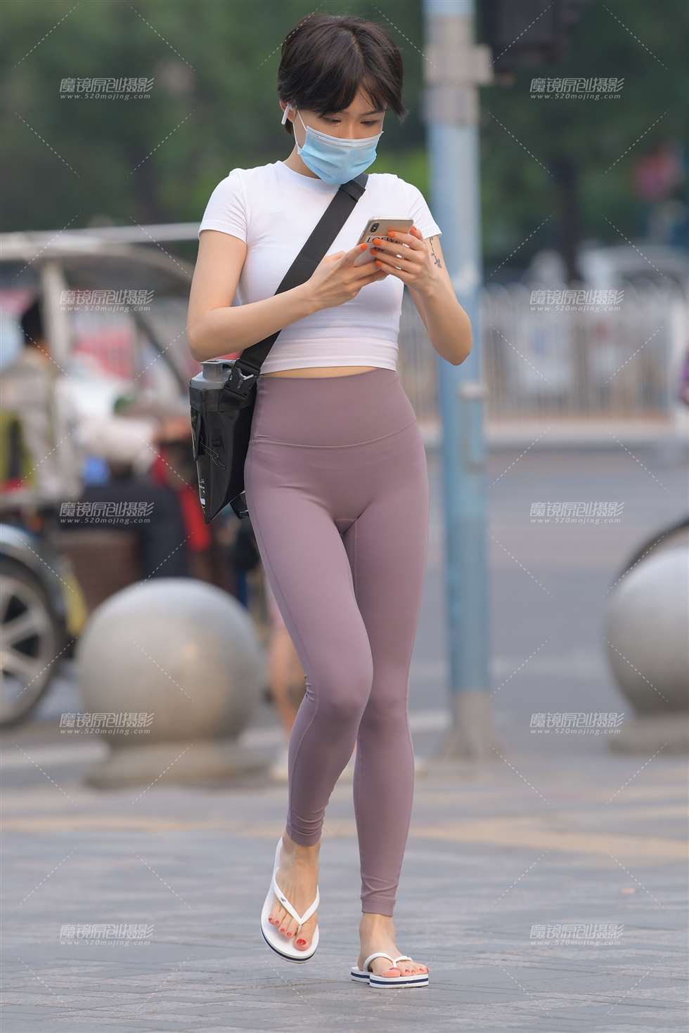 图片[4]-【红石赛帖】紧身瑜伽美女-街拍流行馆