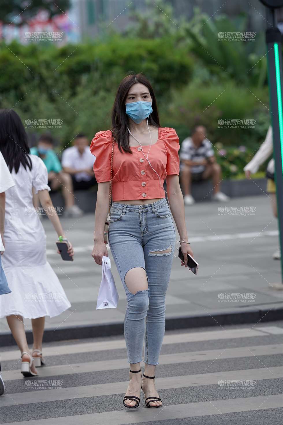 图片[4]-【凯恩赛贴】紧身牛仔-街拍流行馆