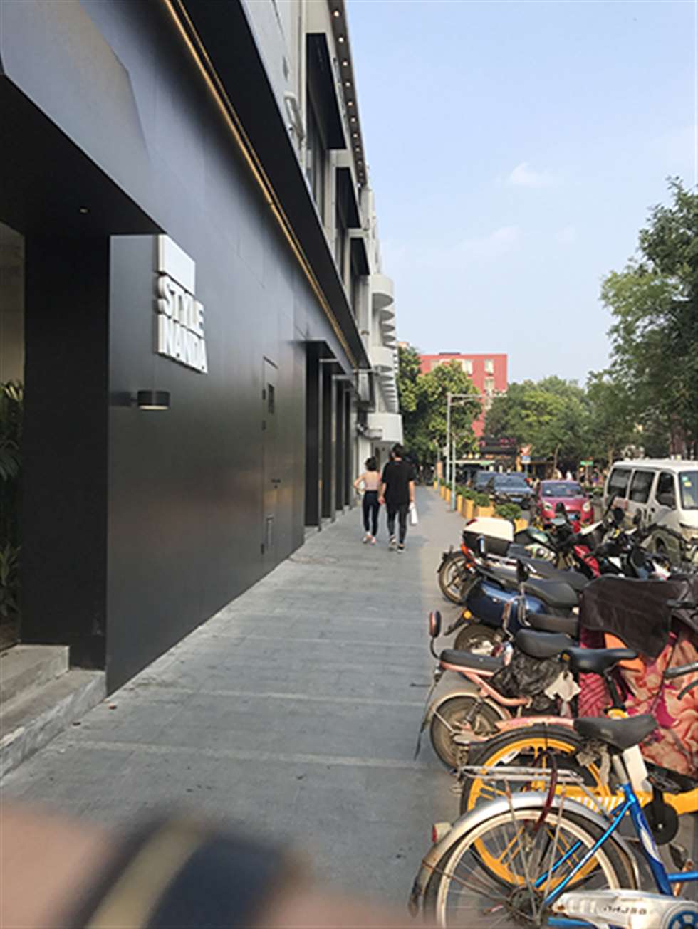 图片[3]-【玻璃赛帖】蓝色瑜伽裤女友-街拍流行馆