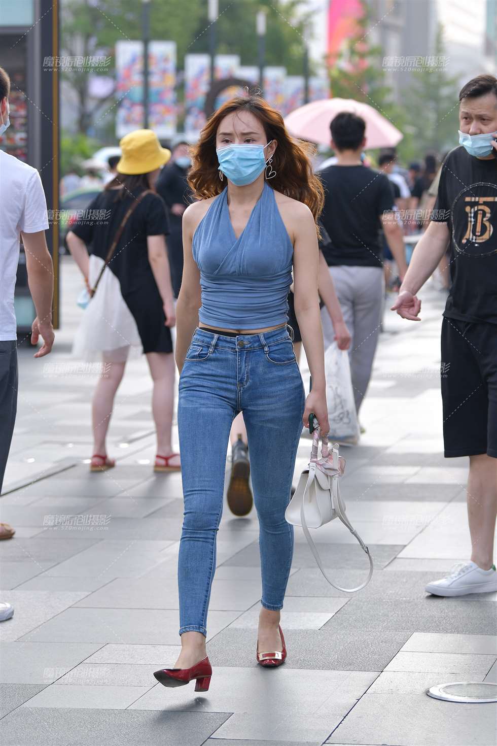 图片[5]-【视觉冲击赛贴】摘下口罩~原来如此美丽-街拍流行馆
