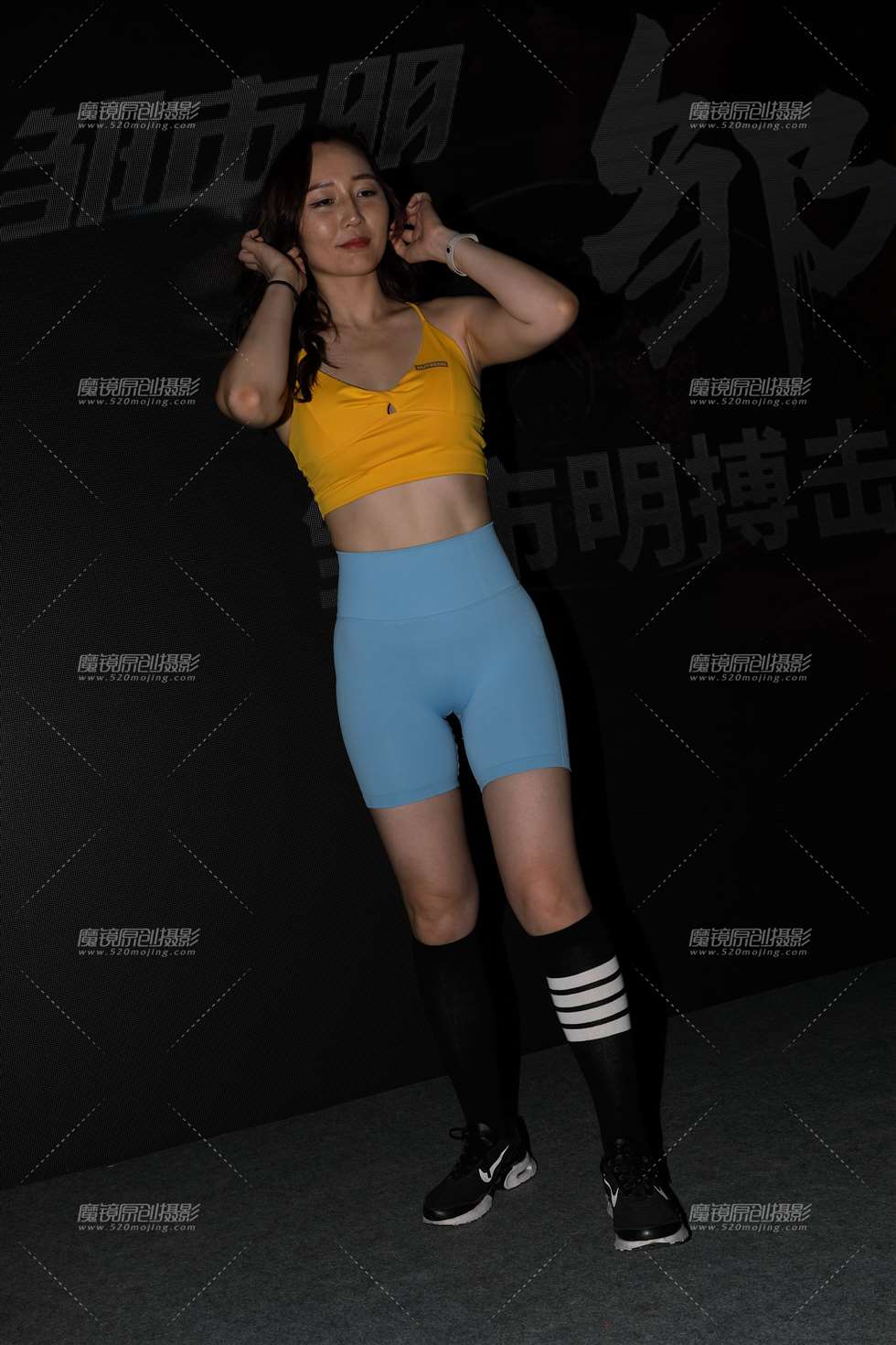 图片[4]-【欧阳赛贴】蓝色精灵-街拍流行馆