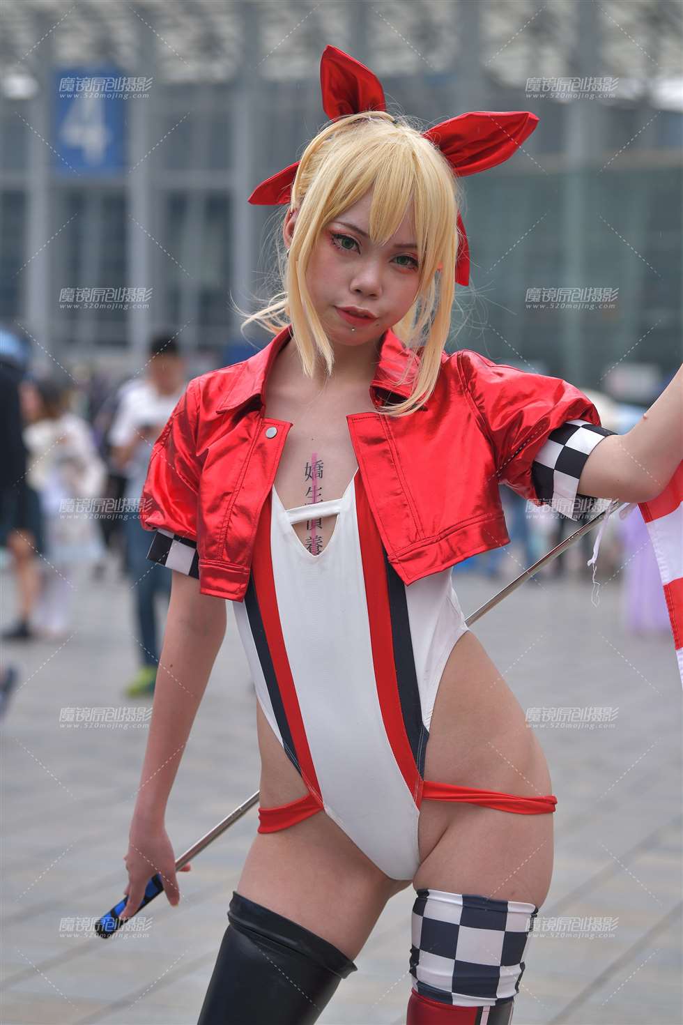 图片[1]-【补档】性感高叉兔女郎-街拍流行馆