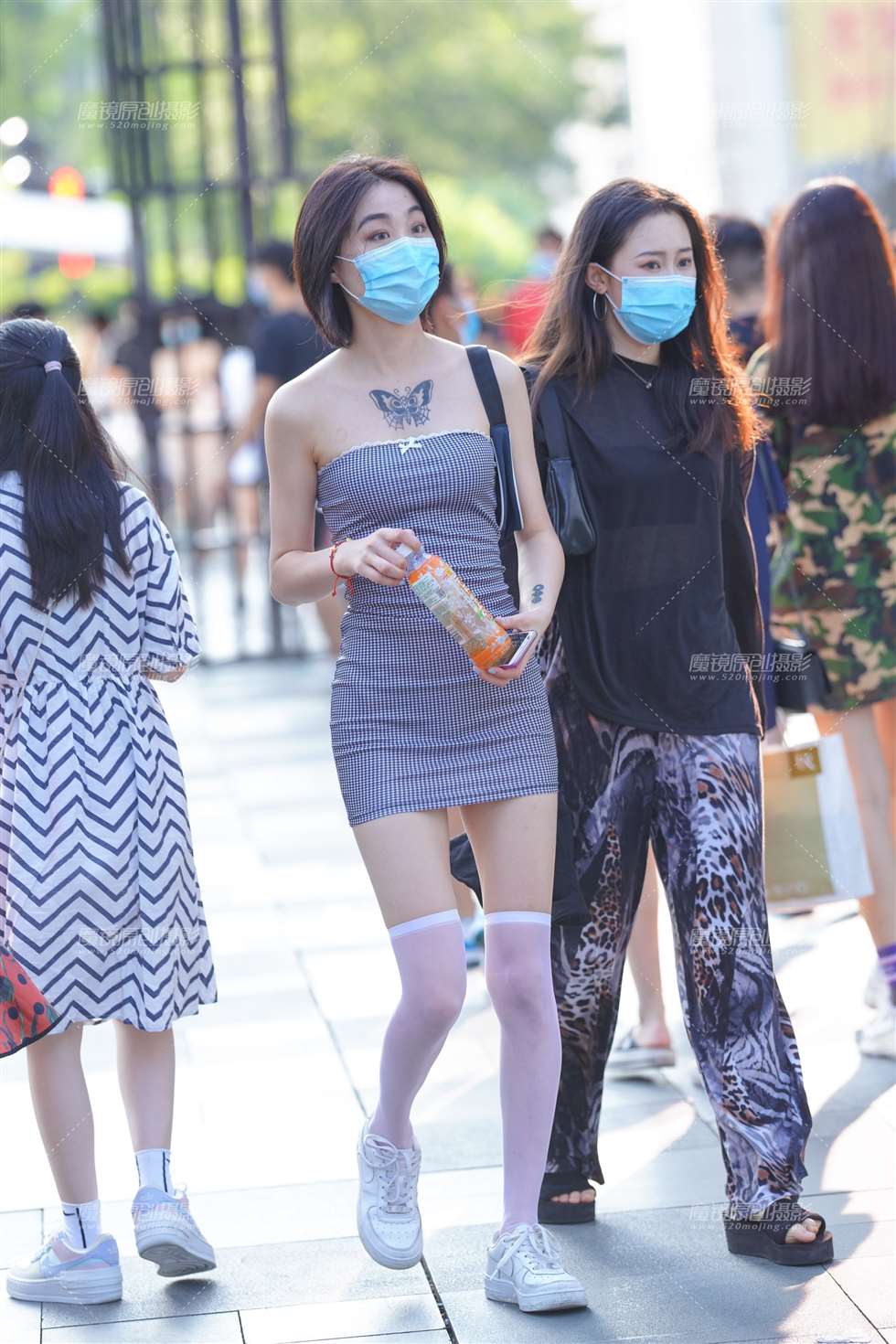 图片[4]-抹胸短裙-街拍流行馆