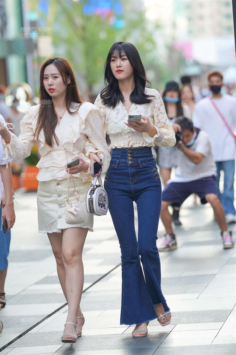 图片[4]-【凯恩赛贴】气质长腿紧牛美女-街拍流行馆