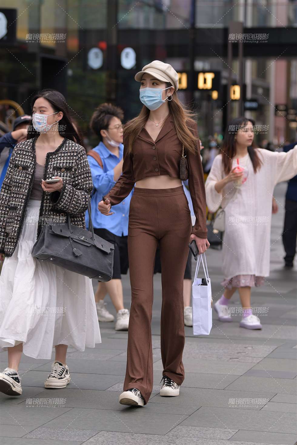 图片[1]-高挑的淑女~-街拍流行馆