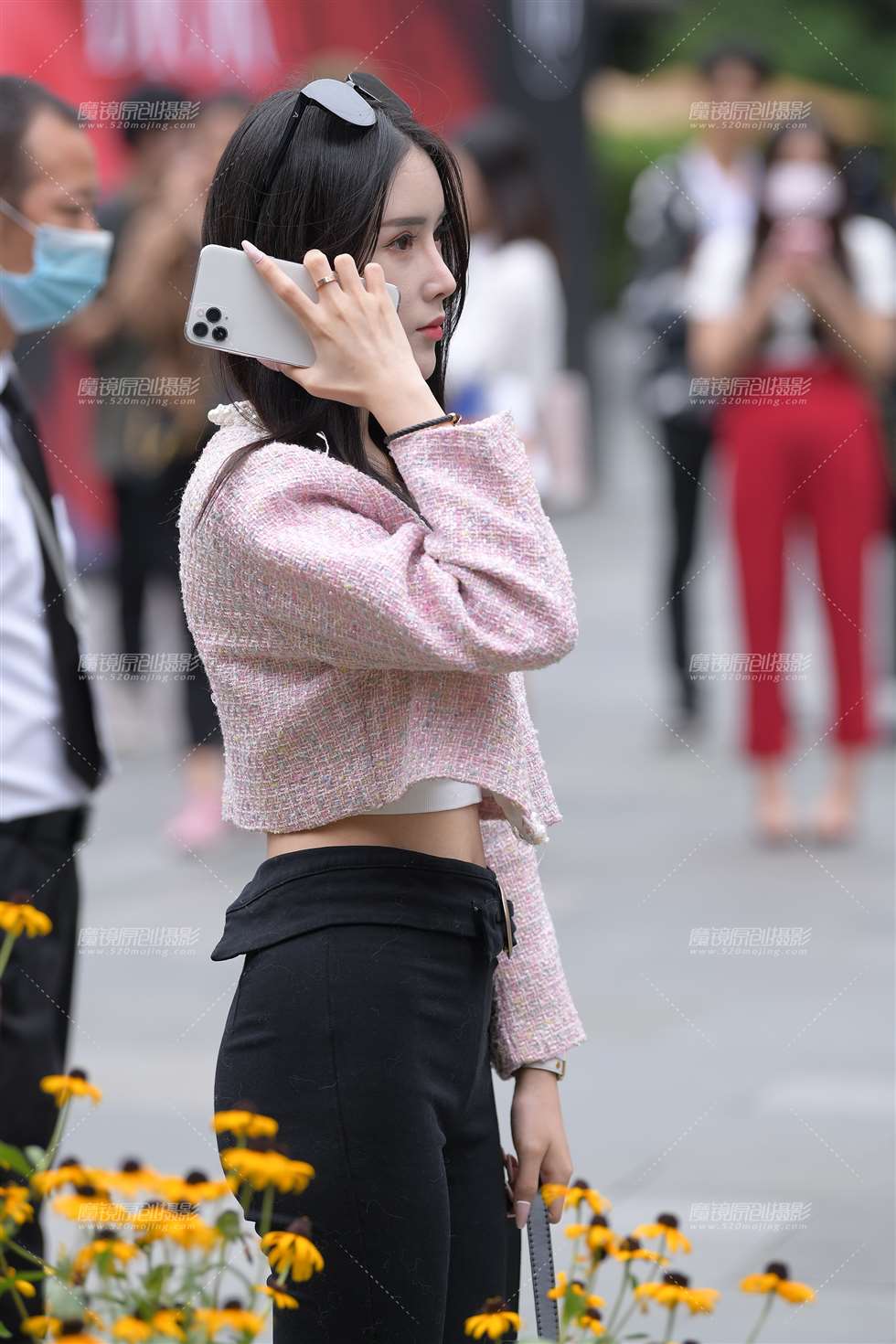 图片[1]-清纯而性感的美女-街拍流行馆