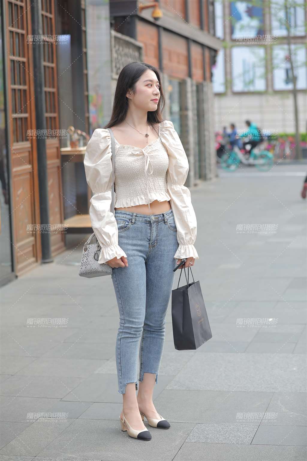 图片[3]-【补档】甜美牛仔裤美眉-流行馆