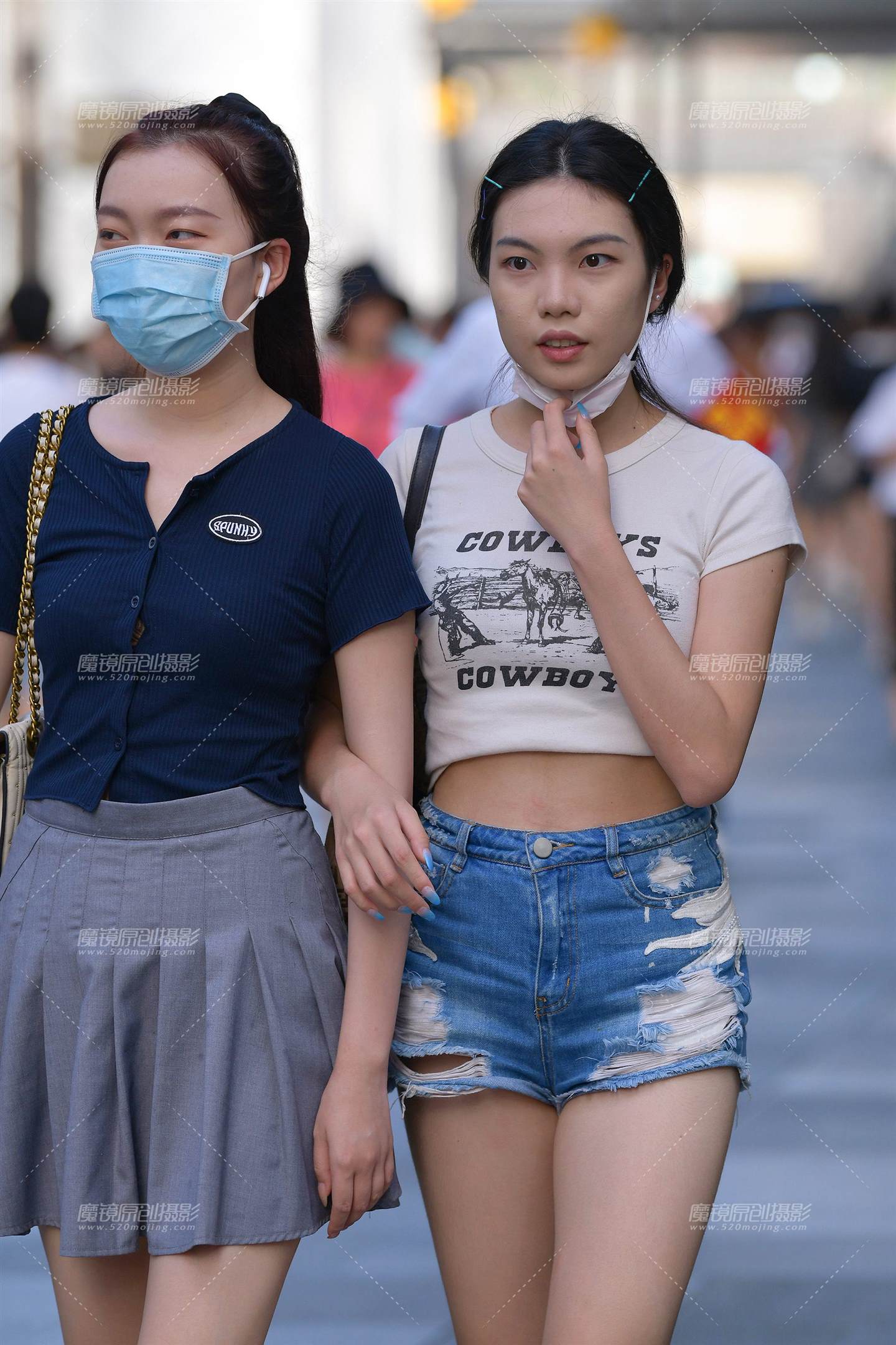 图片[3]-青春的气息，性感女孩-街拍流行馆
