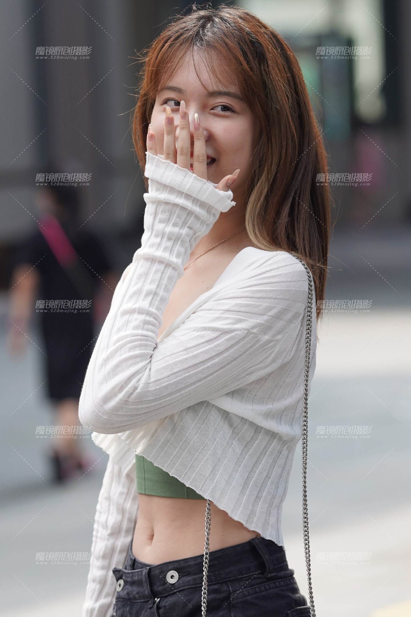 图片[2]-害羞的漂亮女孩 初恋的味道-街拍流行馆