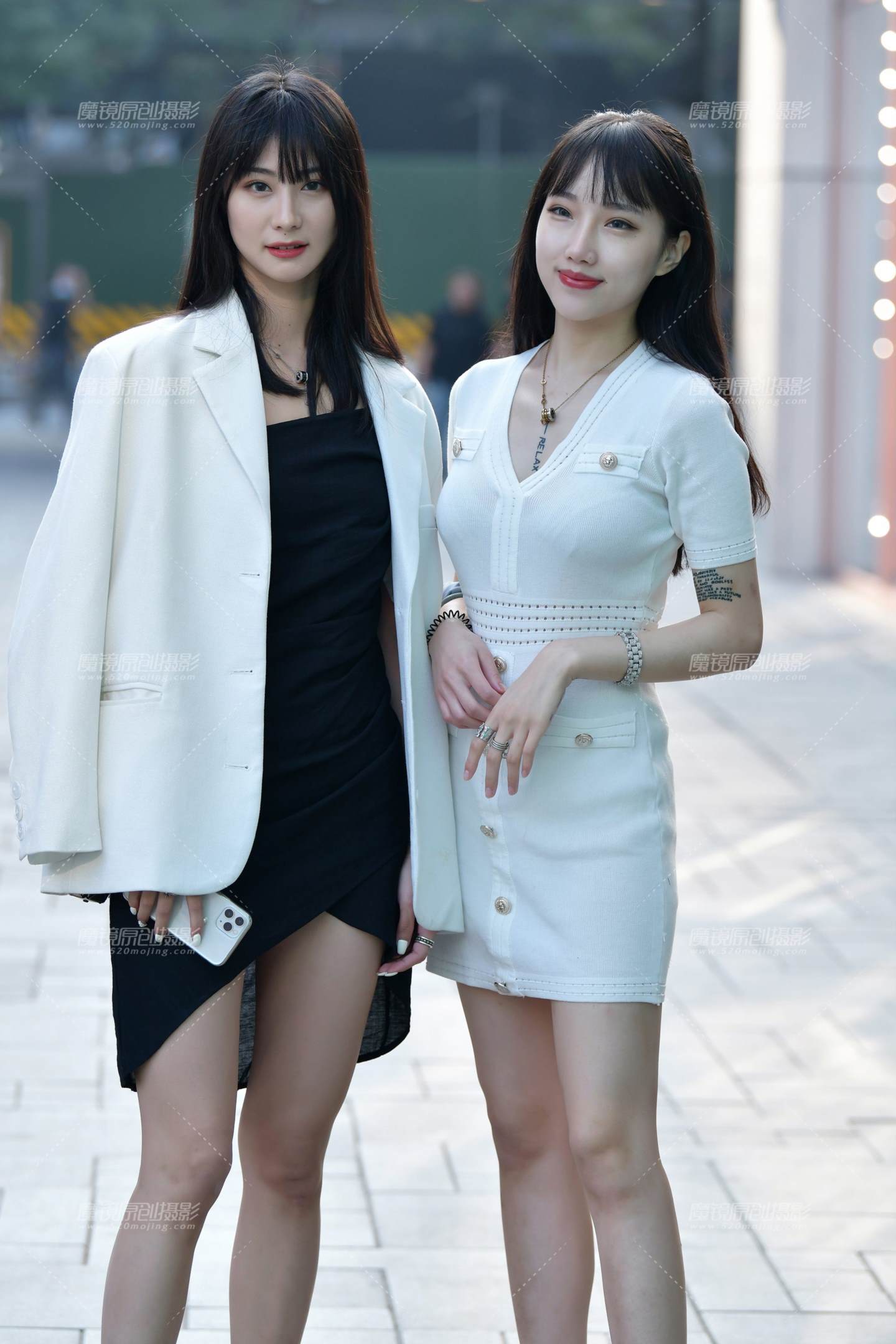 图片[4]-超级漂亮两美女-街拍流行馆