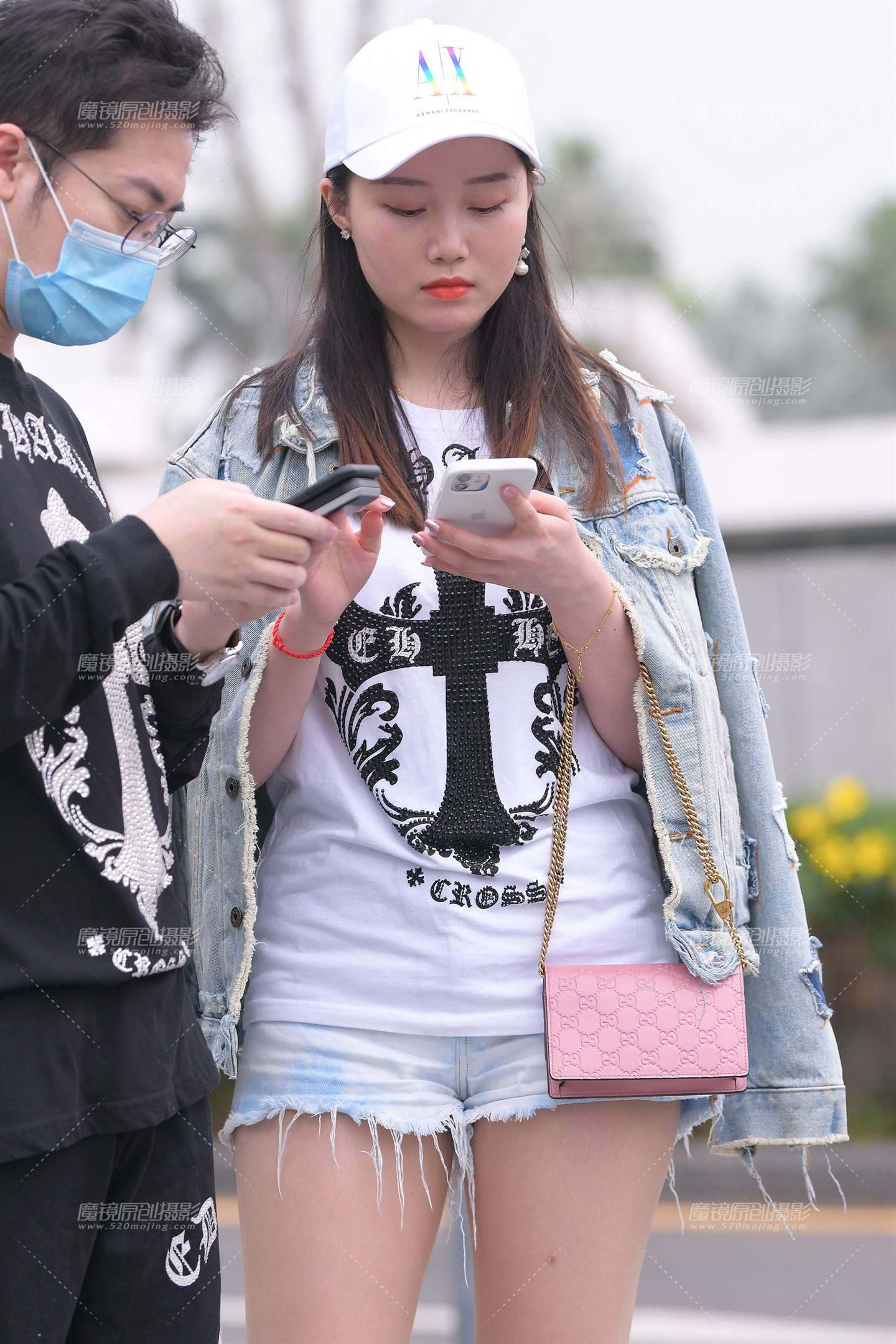 图片[1]-微胖的肉丝热裤女友~-街拍流行馆