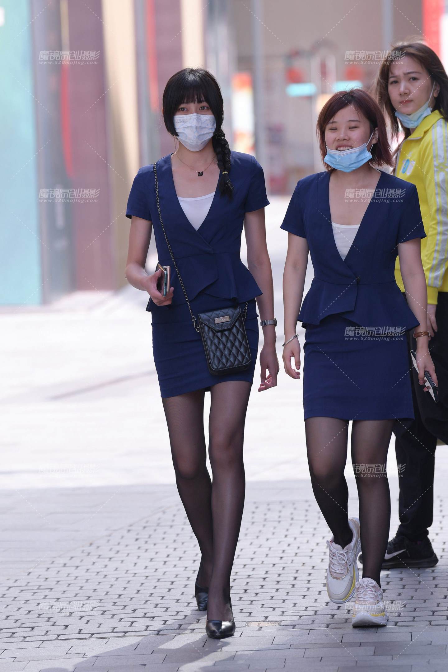 图片[3]-职工美腿丝袜美眉~-街拍流行馆