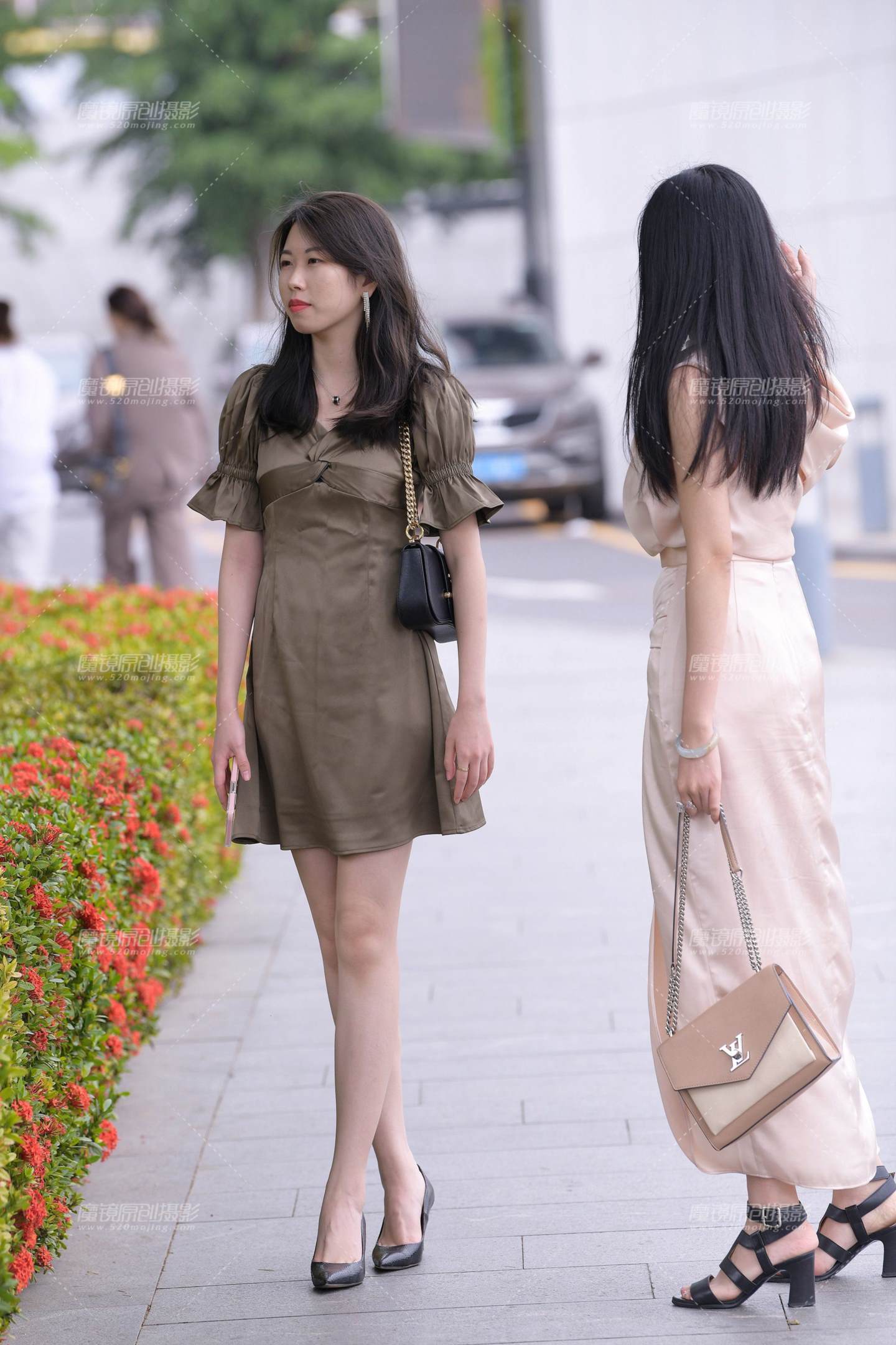 图片[3]-美腿高跟小姐姐~-街拍流行馆