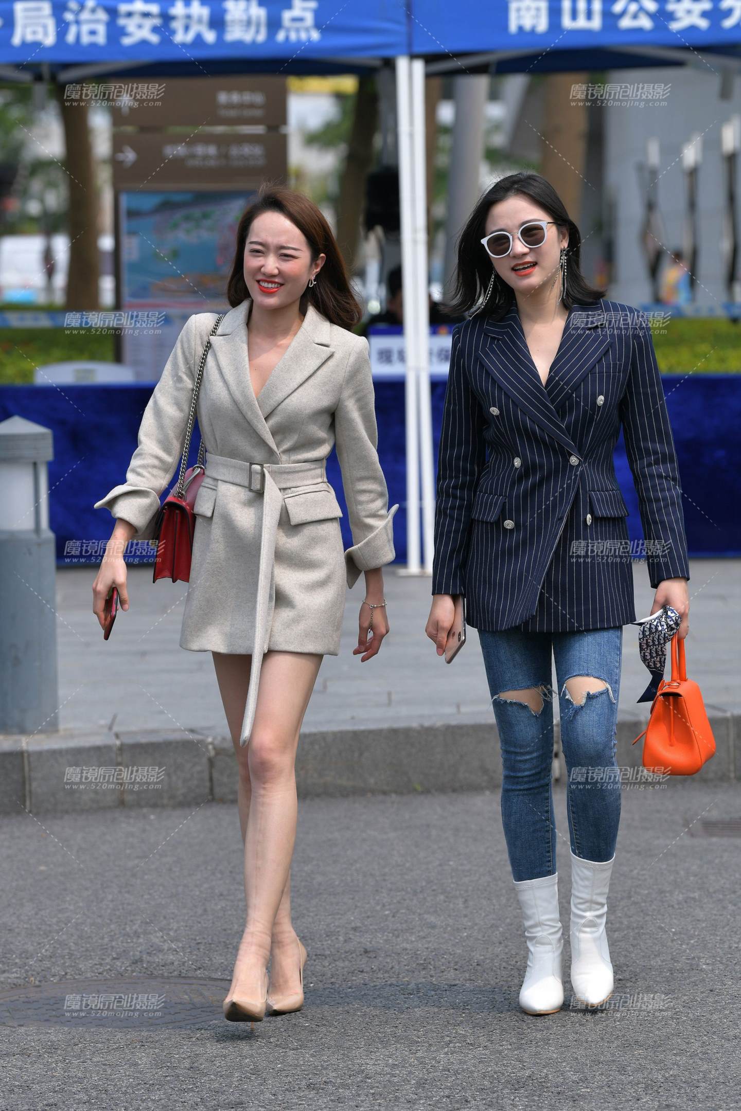 图片[3]-美腿高跟的御姐~-街拍流行馆