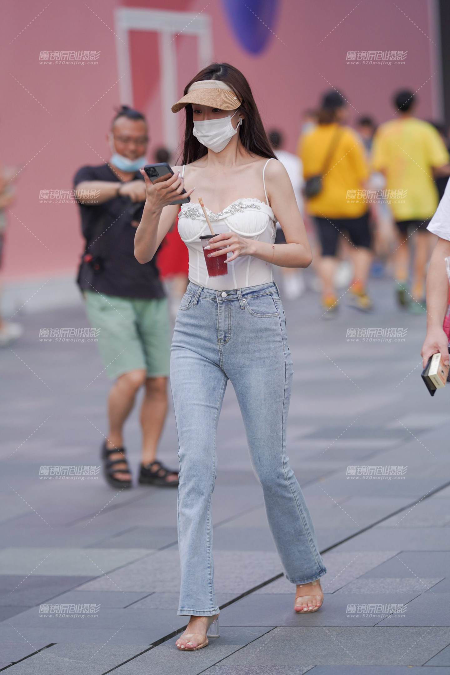 图片[5]-美美哒牛仔裤女孩-街拍流行馆
