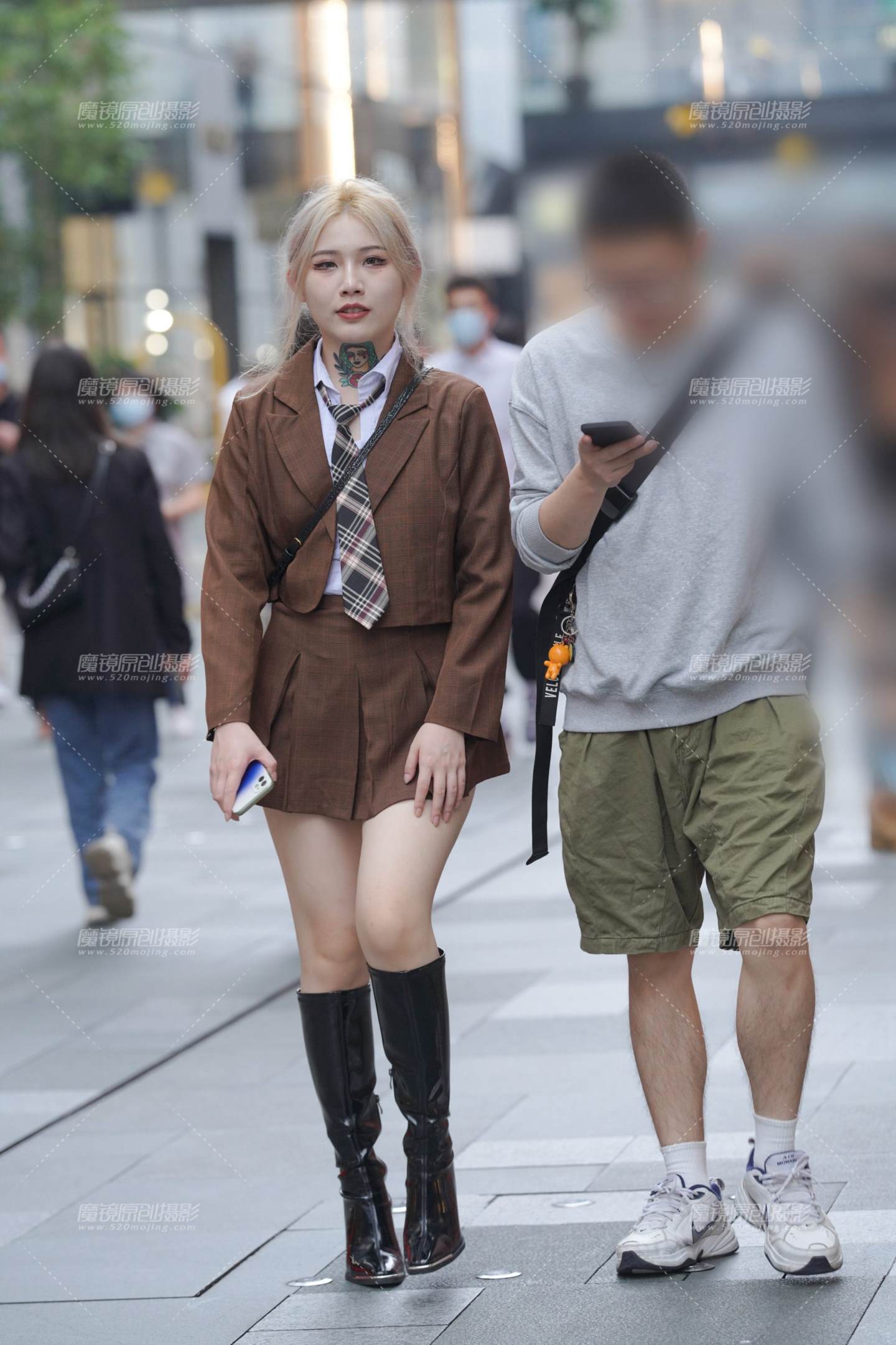 图片[1]-百褶裙-街拍流行馆