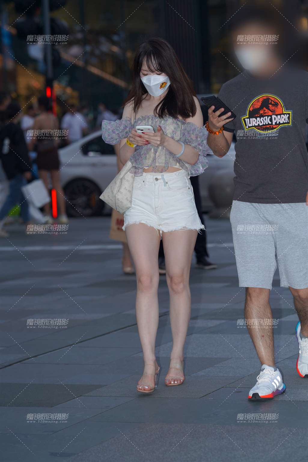 图片[5]-热裤美眉 好白-流行馆