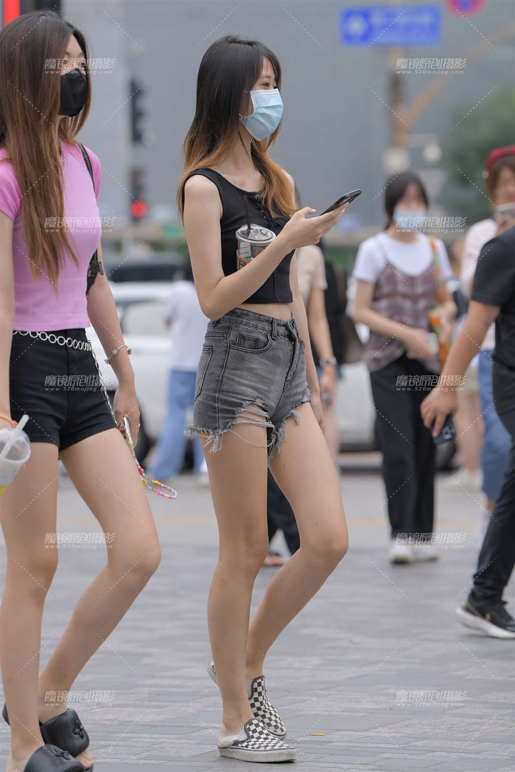 图片[5]-热裤美眉-街拍流行馆