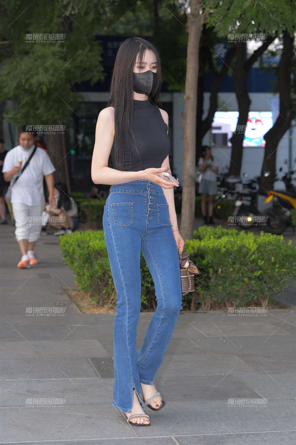 图片[1]-修长高挑-街拍流行馆