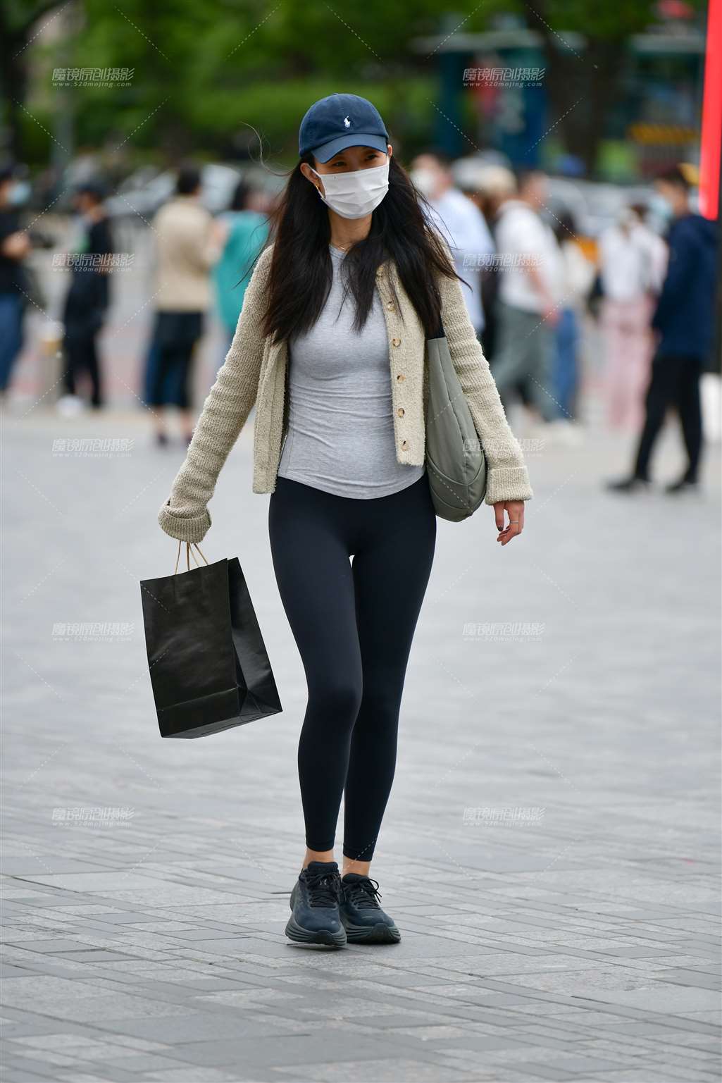 图片[4]-赶路紧身裤美女-流行馆